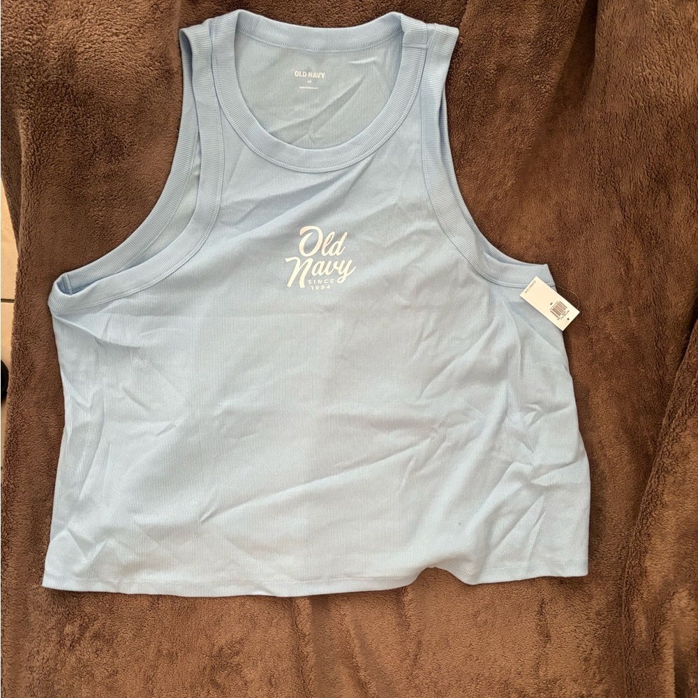 Old Navy Light Blue Tank Top